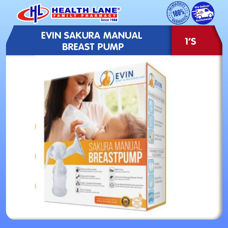 EVIN SAKURA MANUAL BREAST PUMP